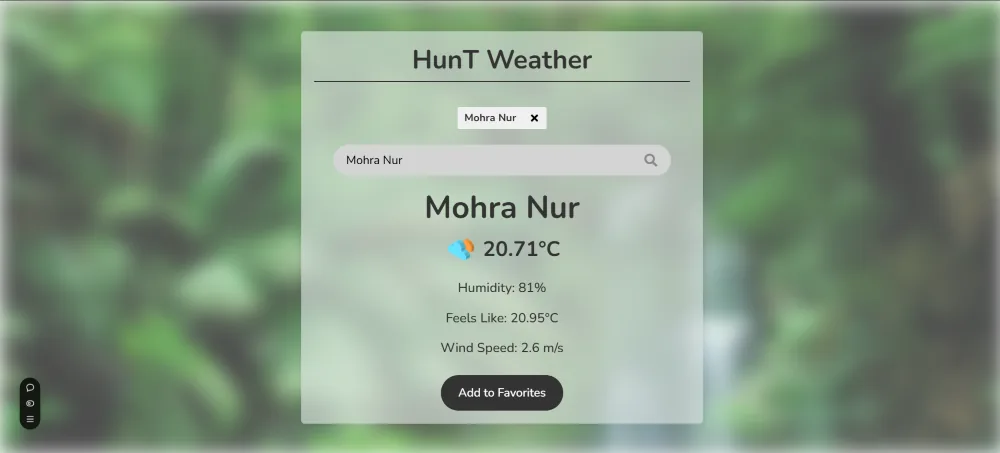 Weather Web App